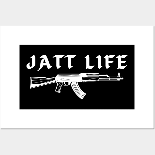 Jatt life of punjab Wall Art by who_rajiv